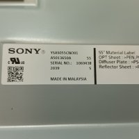 Sony KD-55XH8096 със счупен екран APS-434 (CH) 100442212/1-003-740-31/47_6021321 HV550QUB_N5M_V02, снимка 3 - Части и Платки - 35277776