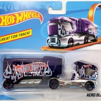 Камион Hot Wheels АERO BLAST / Mattel, снимка 1 - Коли, камиони, мотори, писти - 38293242