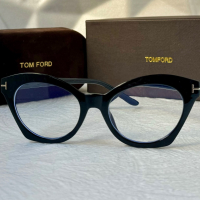 TOM FORD дамски диоптрични рамки очила за компютър котка, снимка 2 - Слънчеви и диоптрични очила - 44864314