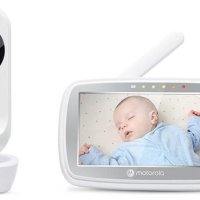 Видео бебефон MOTOROLA BABY MONITOR VM44 Connect Wi-Fi 4.3″ * Безплатна доставка * Гаранция 2 години, снимка 1 - Бебефони - 43550564