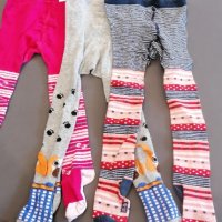 Лот чорапогащи , снимка 1 - Бебешки чорапи - 34915781