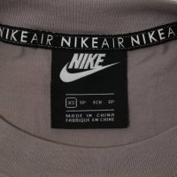 Nike AIR оригинална блуза XS Найк спортна фланелка памук, снимка 3 - Спортни екипи - 38418605