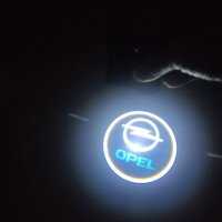 Автоматични 3D Фенерчета за врати на кола, Opel - нови 2 бр. комплект., снимка 2 - Аксесоари и консумативи - 35372537