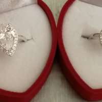 Различни модели нови сребърни пръстени, снимка 7 - Пръстени - 43238312