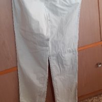 Мъжки панталони тип дънки, бежови,  релефни, снимка 1 - Дънки - 43477632
