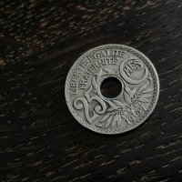 Mонета - Франция - 25 сентима | 1927г., снимка 1 - Нумизматика и бонистика - 28299382
