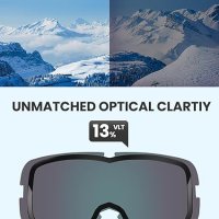 Очила за сноуборд и ски против мъгла, 100% UV защита, снимка 7 - Зимни спортове - 43106652