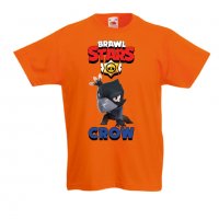 Детска тениска Crow 4 Brawl Stars, снимка 4 - Детски тениски и потници - 32920392