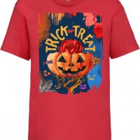 Детска тениска Halloween 10,Halloween,Хелоуин,Празник,Забавление,Изненада,Обичаи,, снимка 3 - Детски Блузи и туники - 38156662