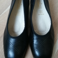 Италиански кожени обувки 39н , снимка 3 - Дамски обувки на ток - 44925930