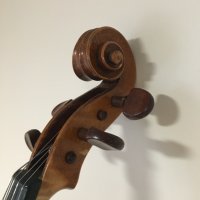 Стара чешка виола, снимка 10 - Струнни инструменти - 39336653