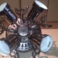rovex-france-таванен вентилатор осветително тяло, снимка 1 - Лампи за таван - 26783525
