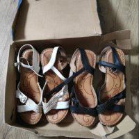 САНДАЛИ, снимка 1 - Дамски обувки на ток - 37098030
