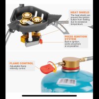 Туристически газов котлон мощен малък сгъваем и портативен  , снимка 6 - Газови котлони - 43331088