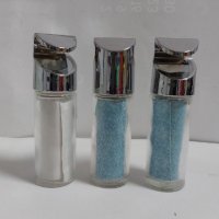  Стъклени шишенца за подправки, сол за закачване, снимка 2 - Аксесоари за кухня - 43593498