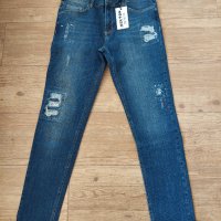 HOXTON Denim Мъжки слим фит еластични дънки 32/33, снимка 1 - Дънки - 37484669