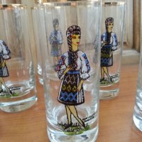 Стъклени чаши, снимка 3 - Антикварни и старинни предмети - 36982718