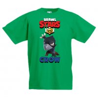Детска тениска Crow 4 Brawl Stars, снимка 2 - Детски тениски и потници - 32920392