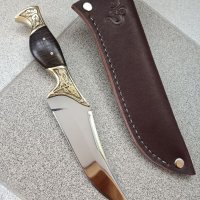 Ръчно изработен ловен нож от марка KD handmade knives ловни ножове , снимка 2 - Бойлери - 32579249