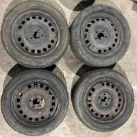 Железни джанти със зимни гуми 205/55/16 свалени от Опел Астра H , снимка 7 - Гуми и джанти - 42964114