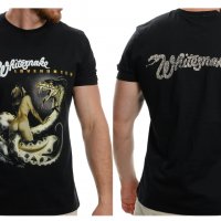 Нова мъжка тениска с дигитален печат на музикалната група WHITESNAKE с гръб, снимка 1 - Тениски - 37699439