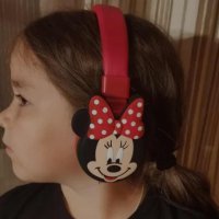 Детски Безжични Слушалки за момчета и момичета , Мини Маус , Мики Маус, снимка 3 - Безжични слушалки - 43800244