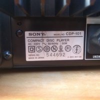 Sony CDP-101, снимка 14 - Ресийвъри, усилватели, смесителни пултове - 28542461