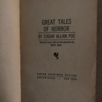  Great Tales of Horror  -Edgar Allan Poe, снимка 2 - Други - 35223288