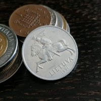 Монета - Литва - 5 цента | 1991г., снимка 2 - Нумизматика и бонистика - 32335305