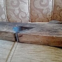 Старо дърводелско ренде с нож, снимка 5 - Антикварни и старинни предмети - 43708728