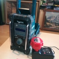 makita radio с батерия и зарядно 1604211117, снимка 7 - Радиокасетофони, транзистори - 32568839