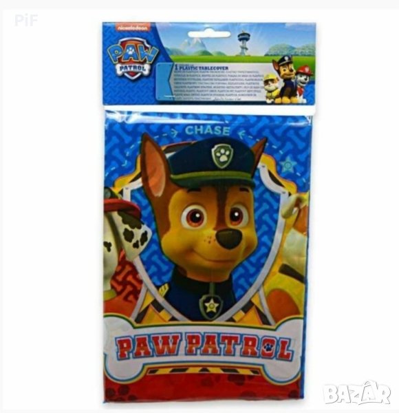 Парти покривка Paw Patrol, Пес патрул, 120х180см, снимка 1