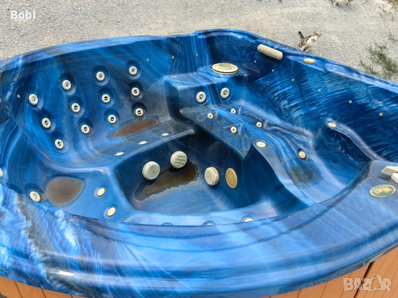Шест местно джакузи работещо., снимка 1