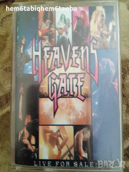 РЯДКА КАСЕТКА - HEAVEN'S GATE - Live for Sale!, снимка 1
