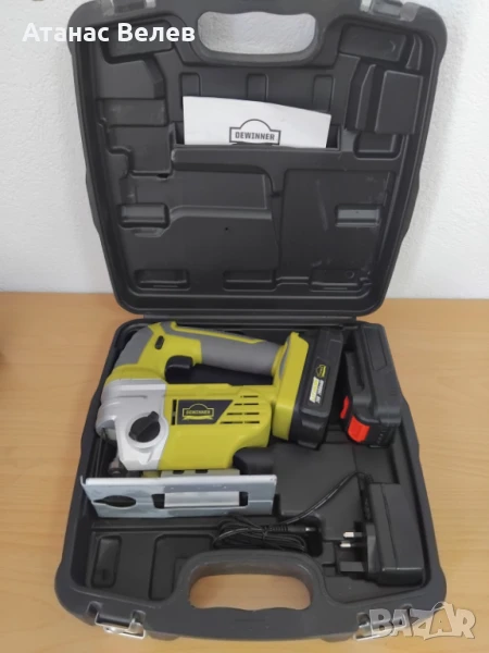 Акумулаторно зеге DEWINNER 20V с куфар, 2 батерии и зарядно, снимка 1