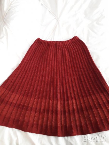 Зимна плетена пола , снимка 1