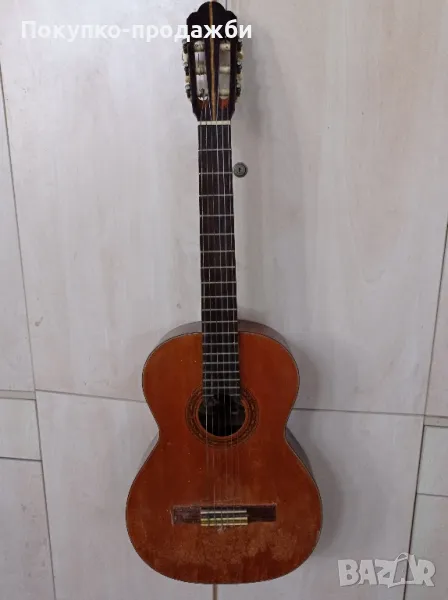 японска класическа китара kimbara от 70те години направена за F & N London , снимка 1