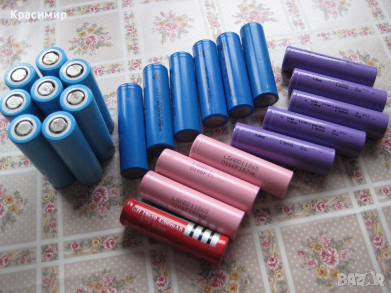 Продавам Литиево-йонни  акумулаторни батерии, снимка 1