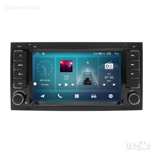 VOLKSWAGEN TOUAREG, MULTIVAN, T5 2002-2010 - 7'' Андроид НАВИГАЦИЯ, 9378, снимка 1