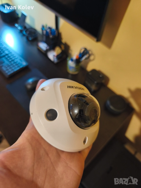 IP камера Hikvision 2CD2543G0-IS 4MPx H.265+ Mini Size лек коментар, снимка 1