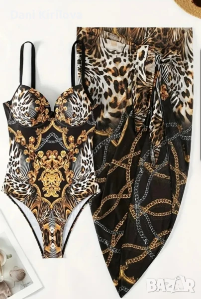 Цял бански със пола, снимка 1