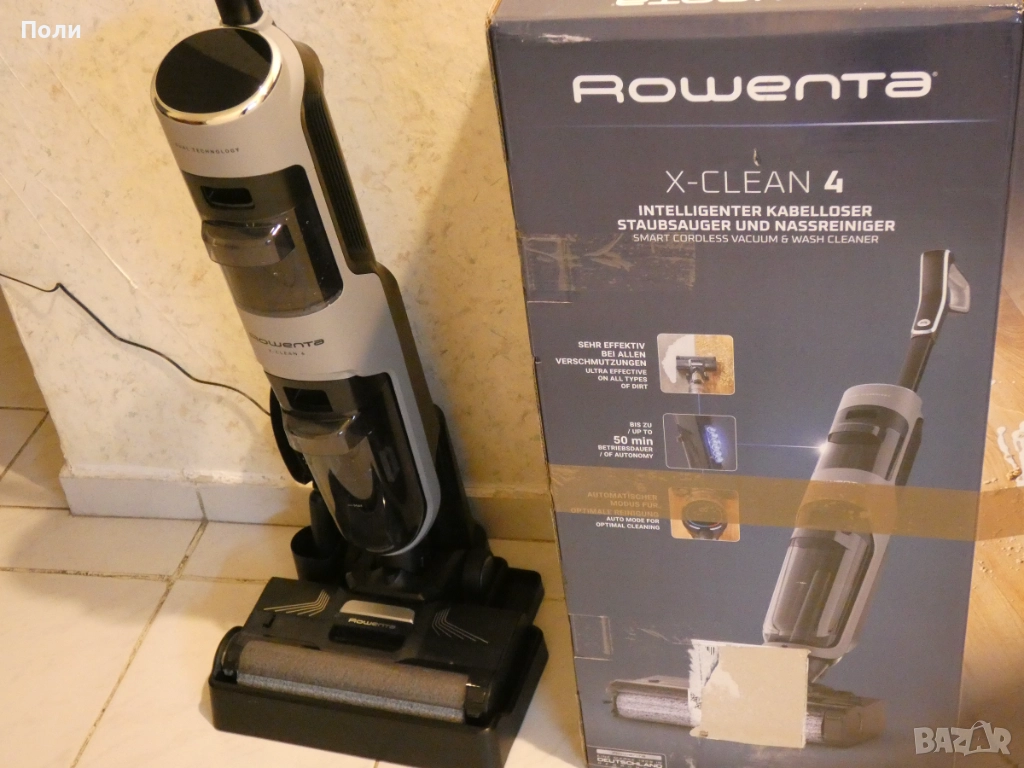 Rowenta X-Clean 4 акумулаторна вертикална прахосмукачка, снимка 1