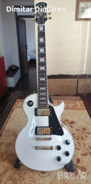 Китара  Epiphone Les Paul Custom - Korea, Samick , снимка 1