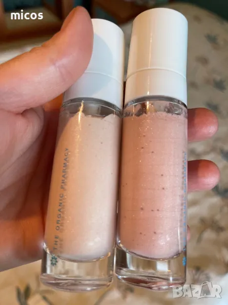 45 лв до 30.10!2 бр чисто нови хайлайтъри за лице,органик, снимка 1