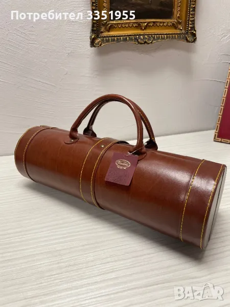 Луксозен сет за Барбекю в красива кожена чанта, снимка 1