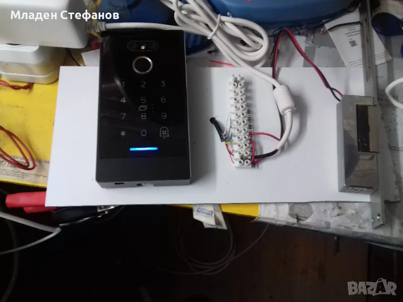 Интелигентен терминал за отваряне на врата с лицево разпознаване, снимка 1