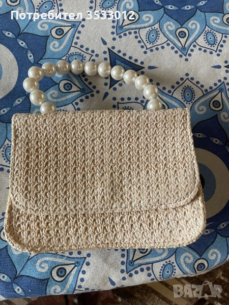 Чанта с перли запазена, снимка 1