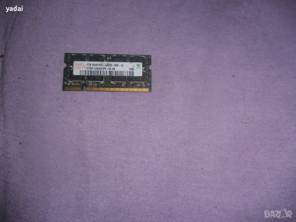 149.Ram за лаптоп DDR2 800 Mz, PC2-6400,2Gb,hynix.НОВ, снимка 1