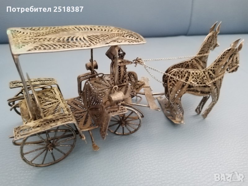 Филигран фигура,уникат,РР!, авторска ръчно изработена, от на леля скрина , снимка 1