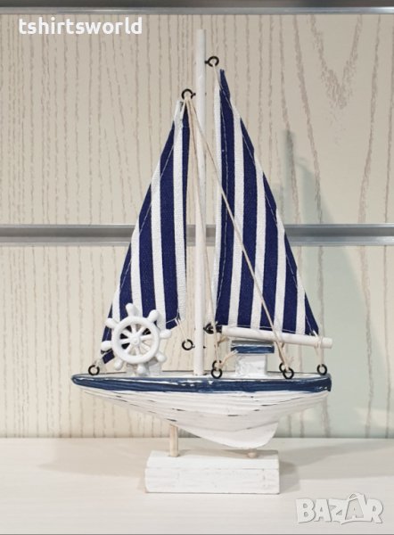Морски сувенир - Платноход Ръчна изработка, снимка 1